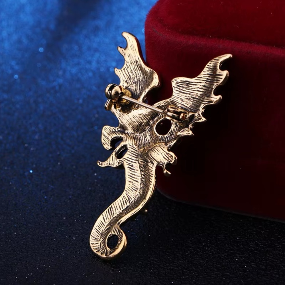 Dragon Brooch Pin - Picture 6 of 6